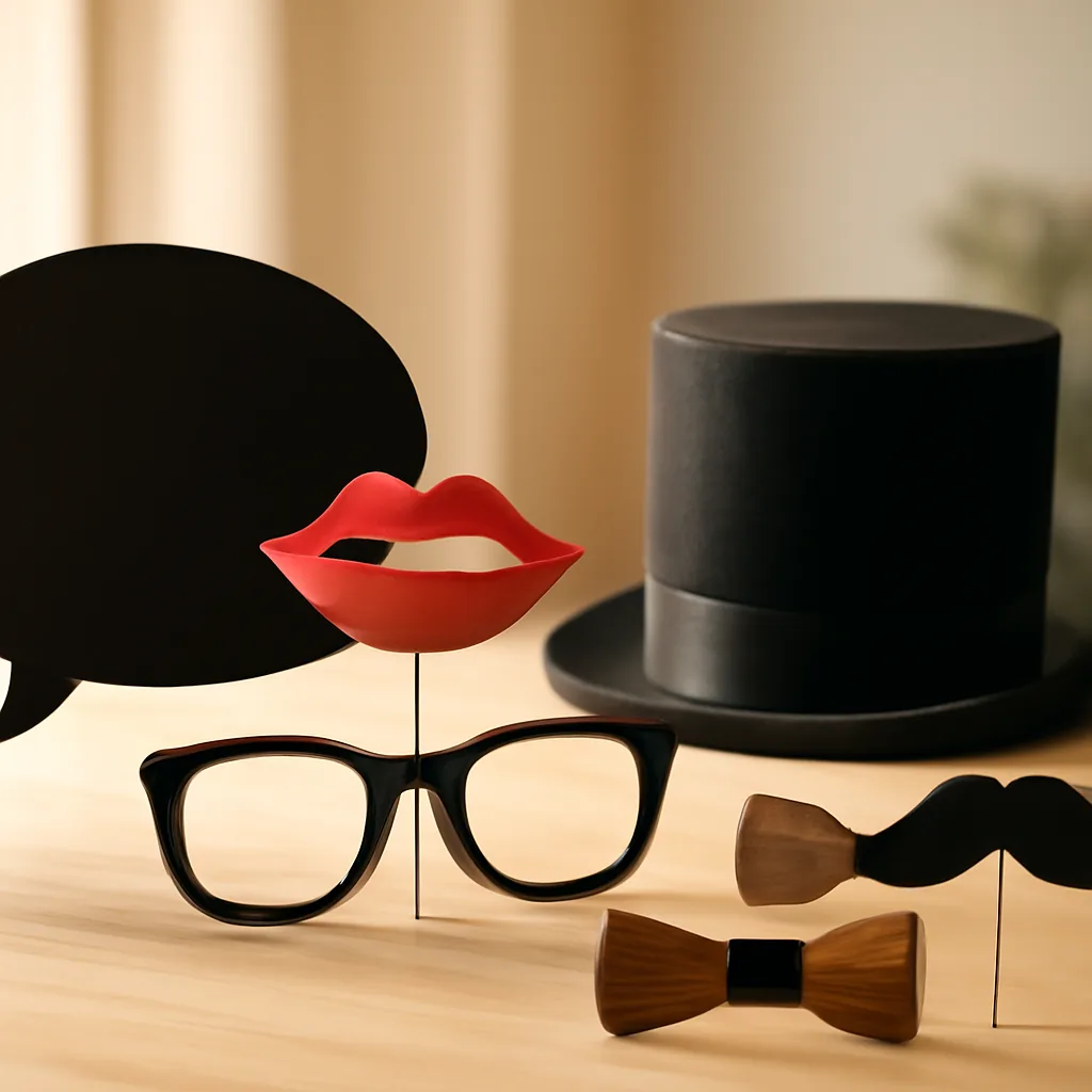 Top accessoires pour photobooth : guide d'achat