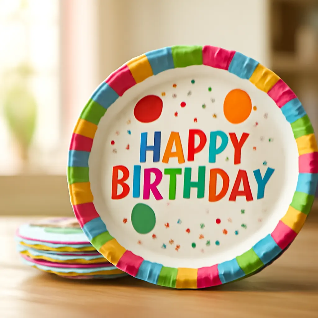 Top assiettes d’anniversaire : guide d'achat efficace