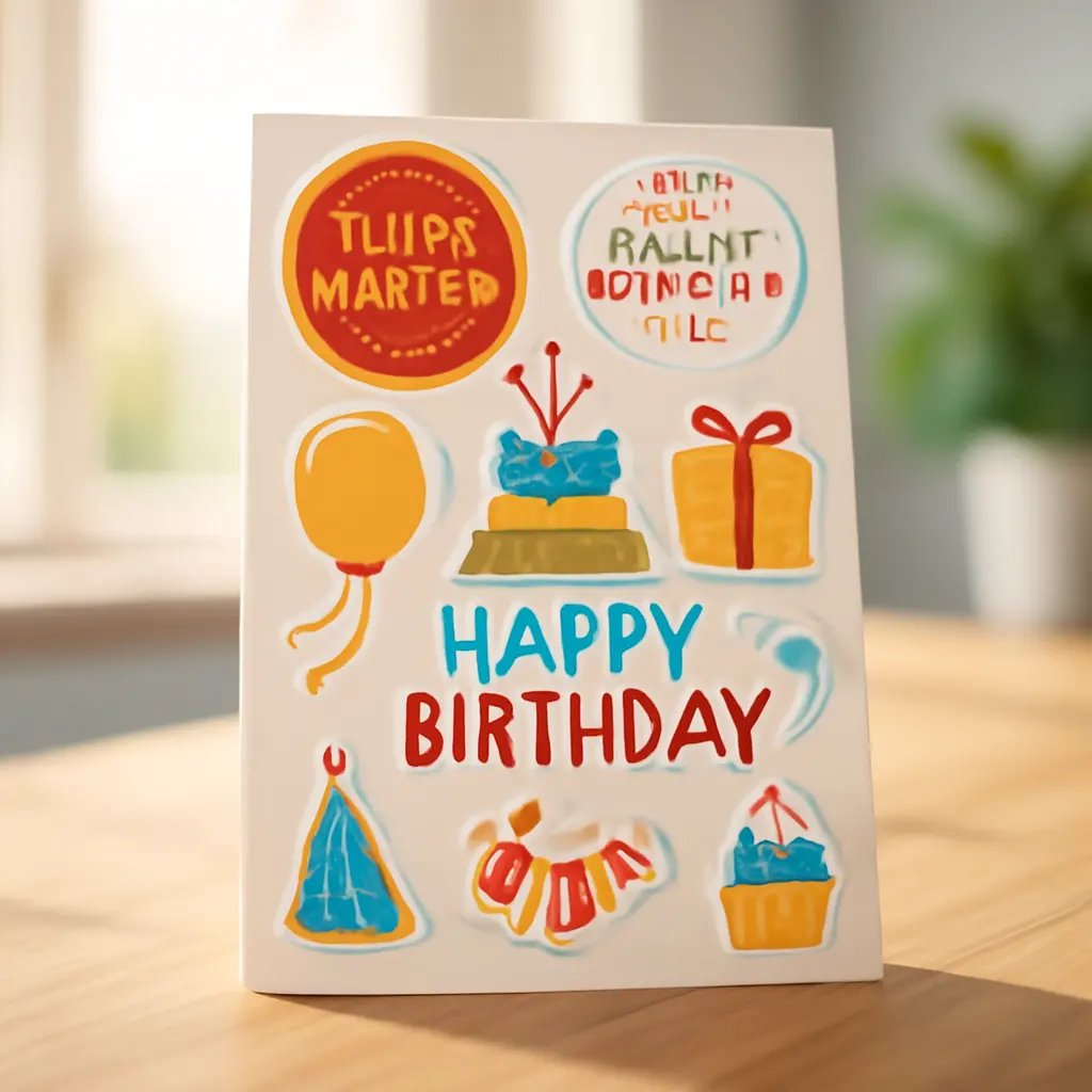 Autocollants d’anniversaire : Guide d'achat et conseils