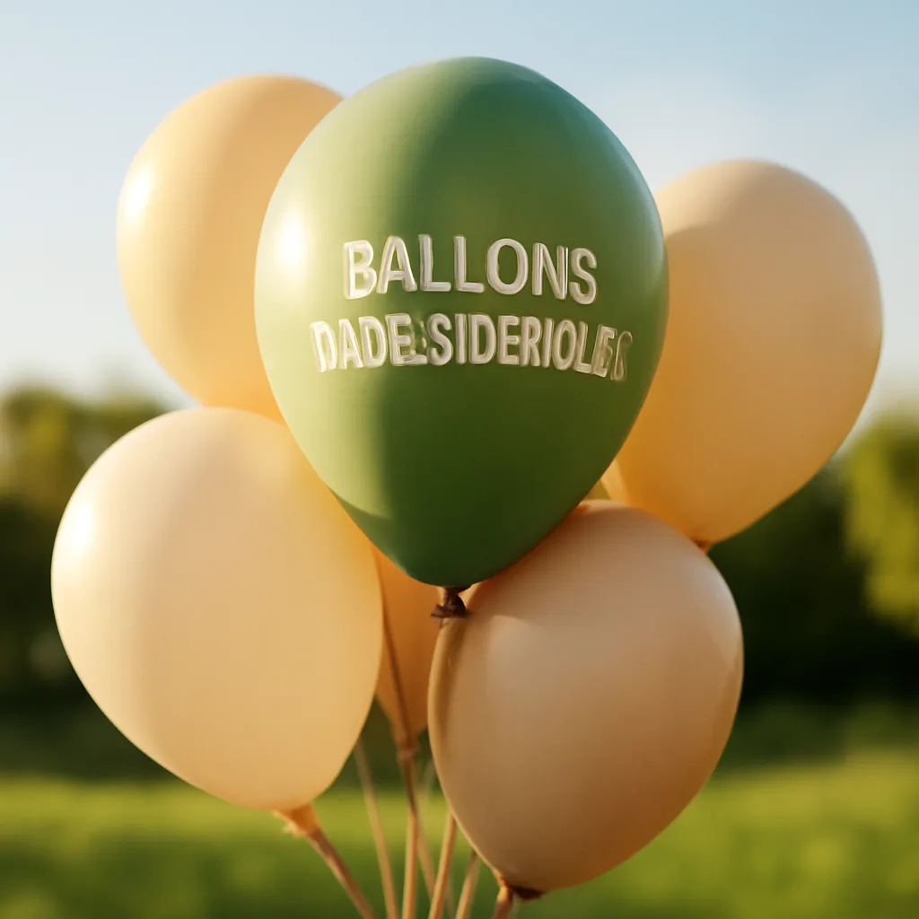 Guide d'achat des ballons biodégradables peu coûteux