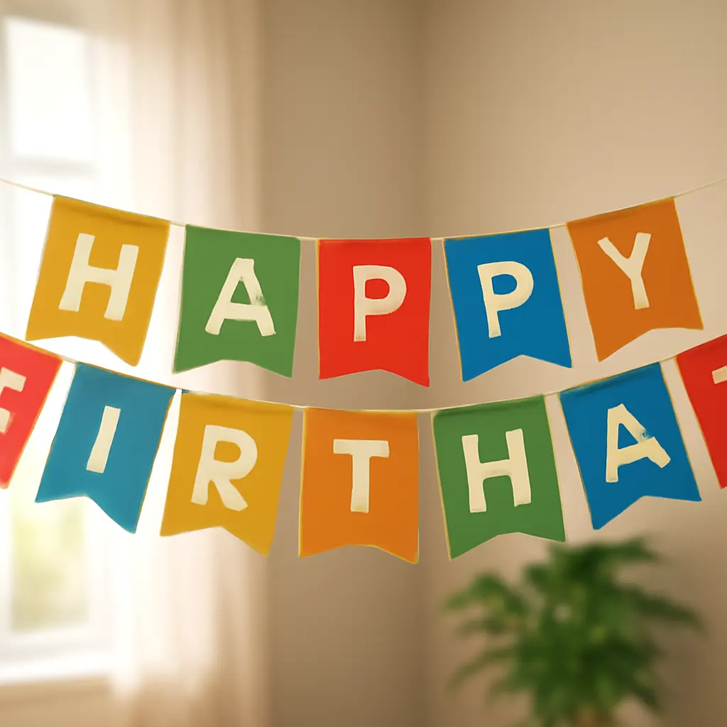 Bannière anniversaire enfant : guide d'achat pratique