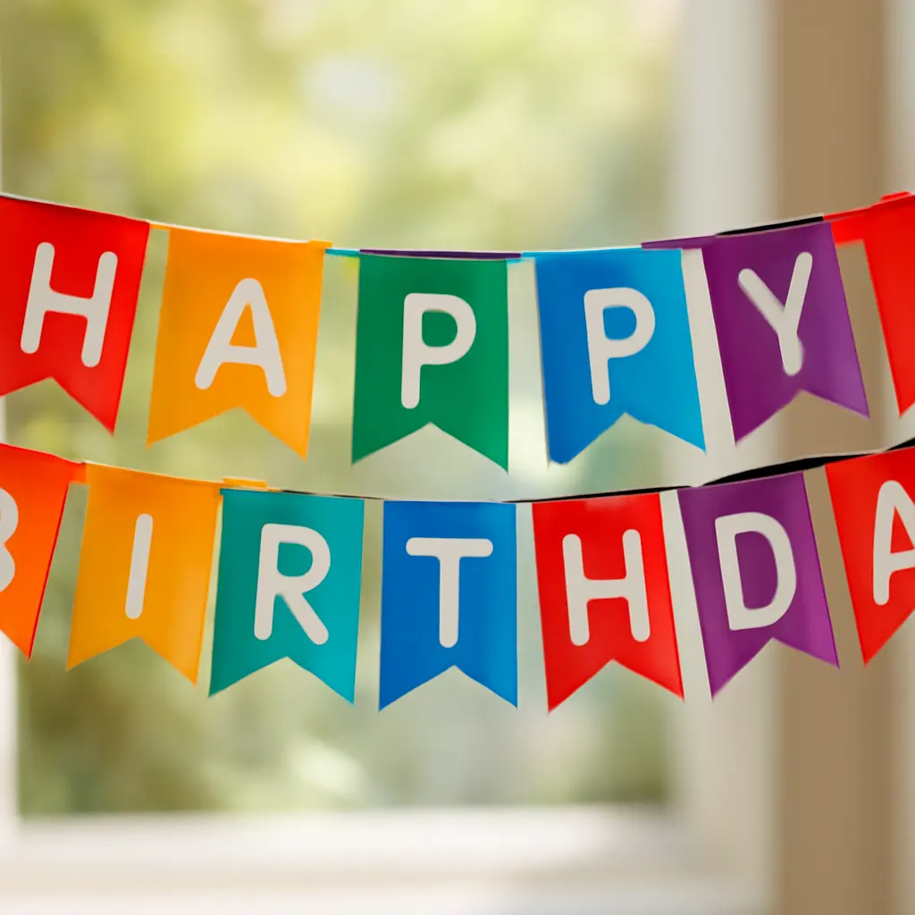 Guide d’achat : bannières d’anniversaire originales et tendance