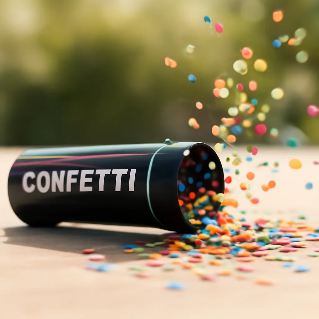 Guide d'achat: Canon à confettis pour rendre tes fêtes inoubliables