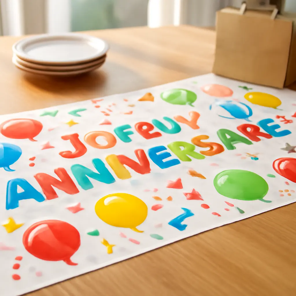 Acheter un chemin de table d’anniversaire: Guide et Comparatif