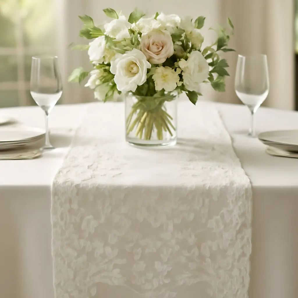 Guide d'achat : chemin de table mariage tendance