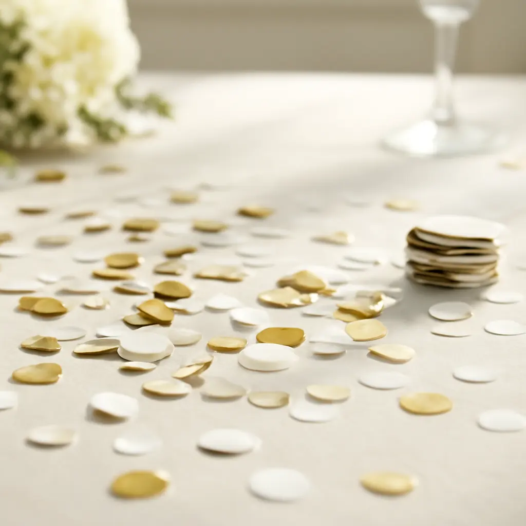 Guide d'achat : confettis de table mariage à petit prix