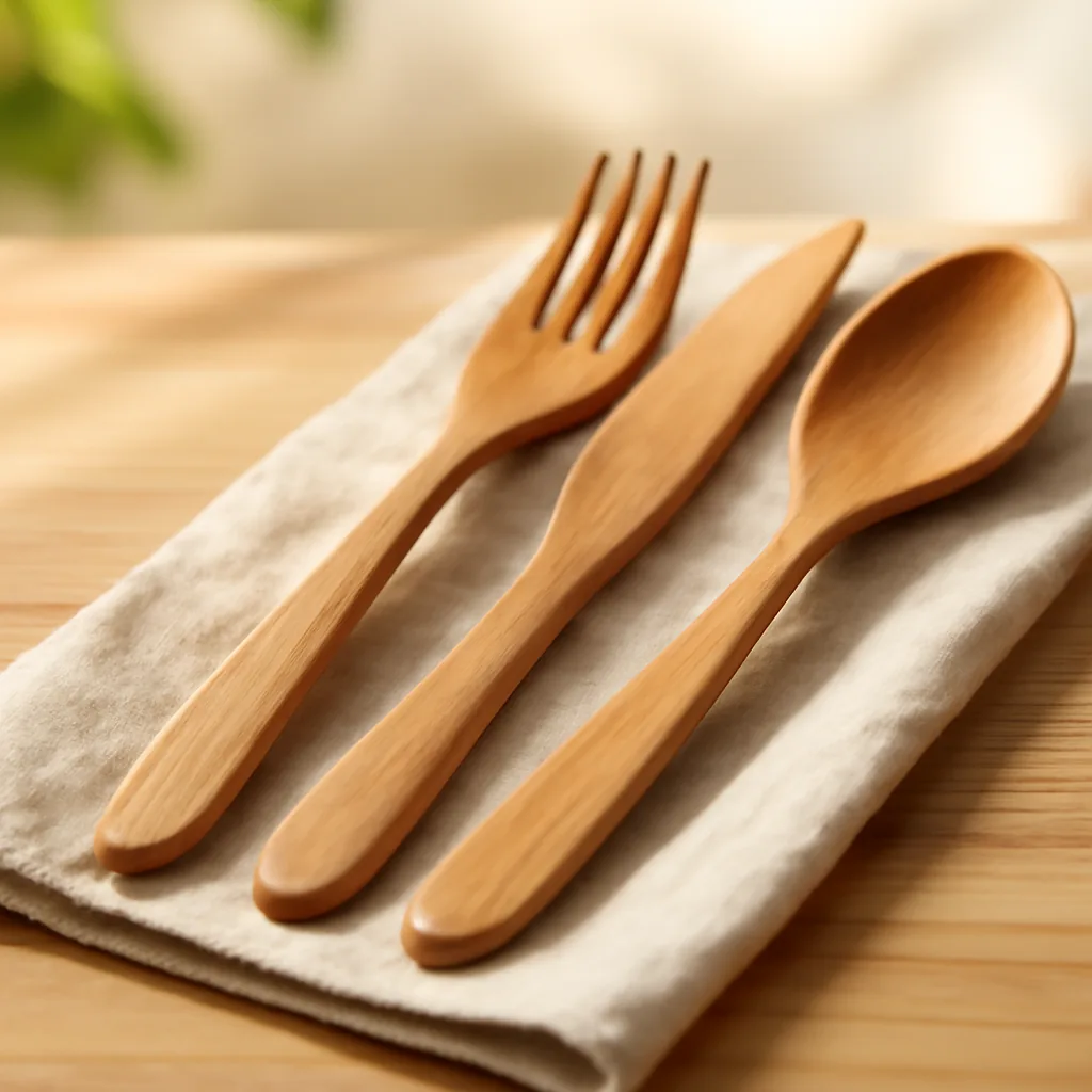 Achetez des couverts en bois : guide d'achat et comparatif