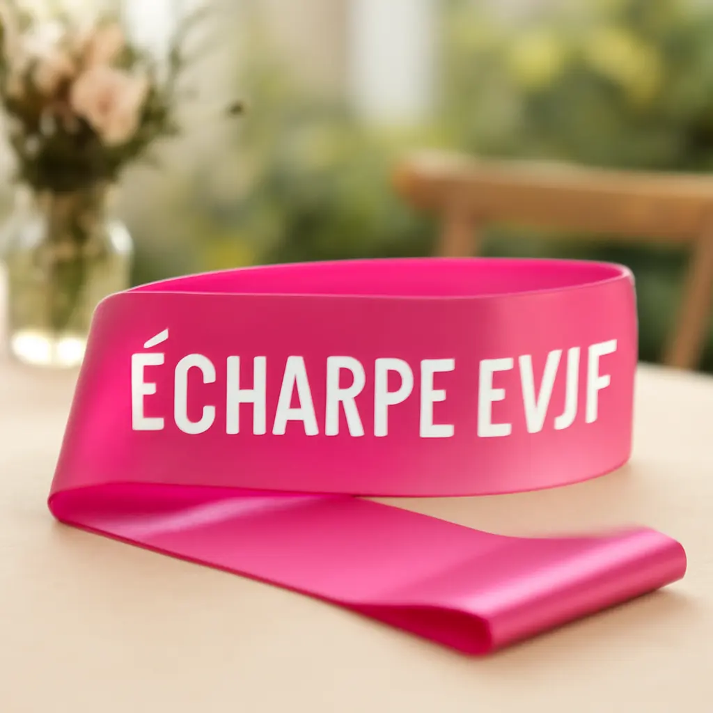 Écharpe EVJF : Guide d'achat pour le grand jour