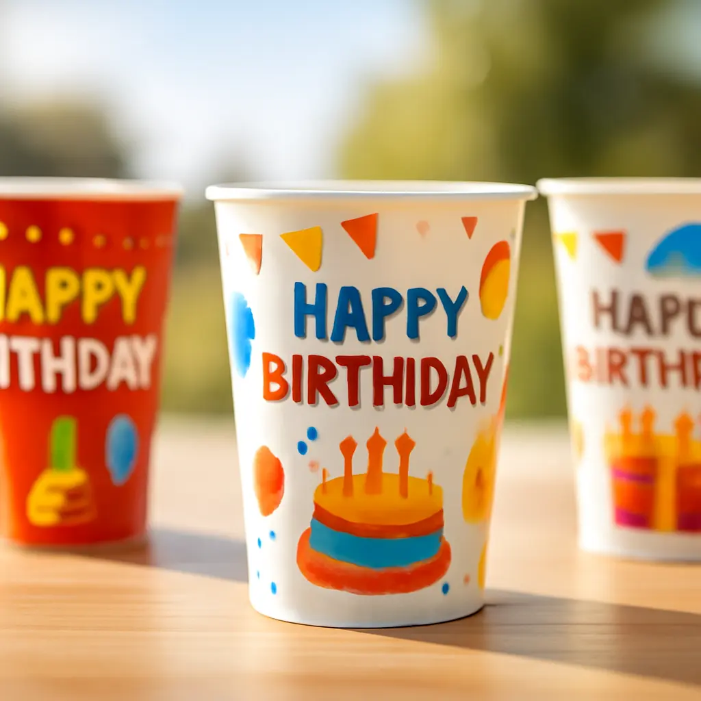 Gobelets d’anniversaire : le guide ultime pour votre fête