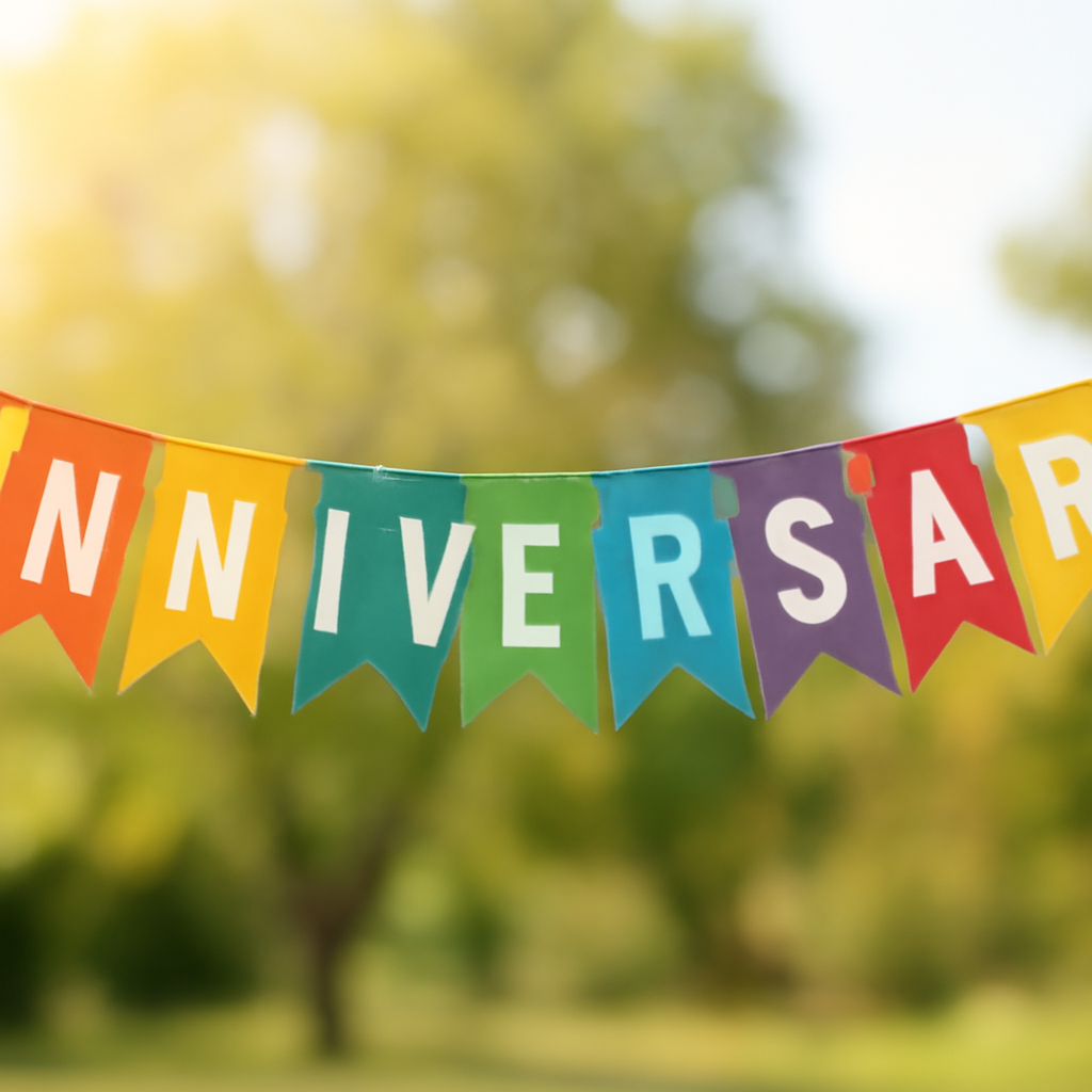 Guirlande d’anniversaire : guide d'achat des meilleures options – Utilisation au jardin (IA)