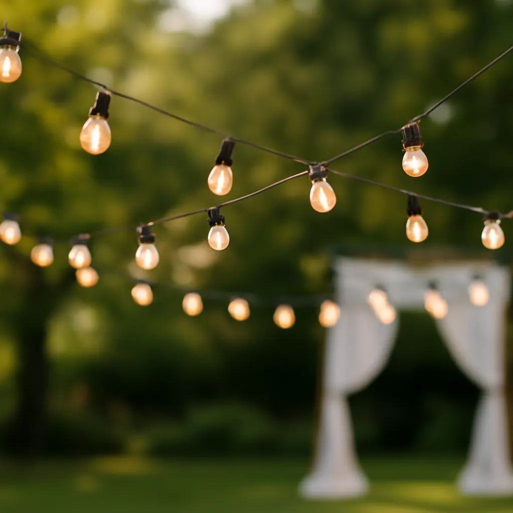 Guirlande lumineuse mariage : guide d'achat complet
