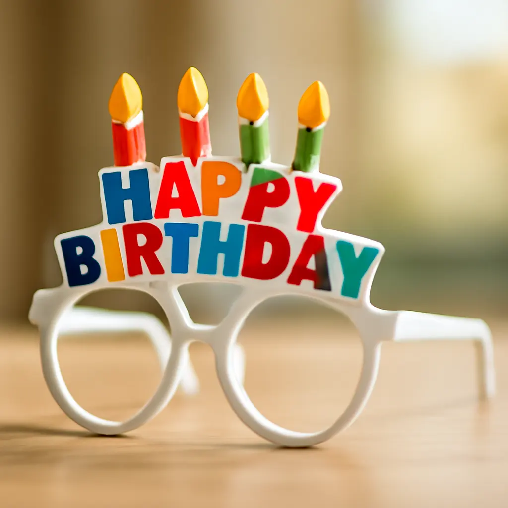 Lunettes d’anniversaire : guide d'achat essentiel