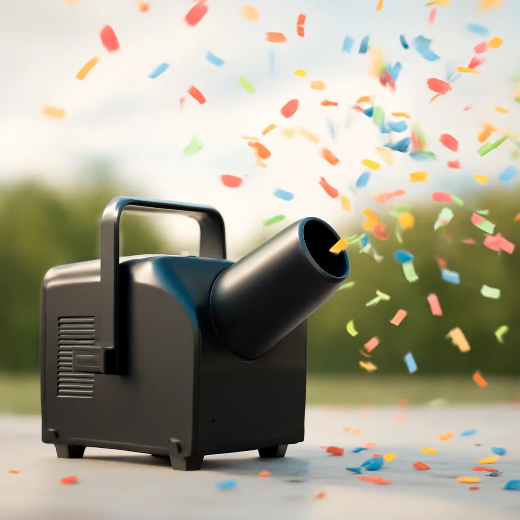 Guide d'achat : Machine à confettis pour vos événements