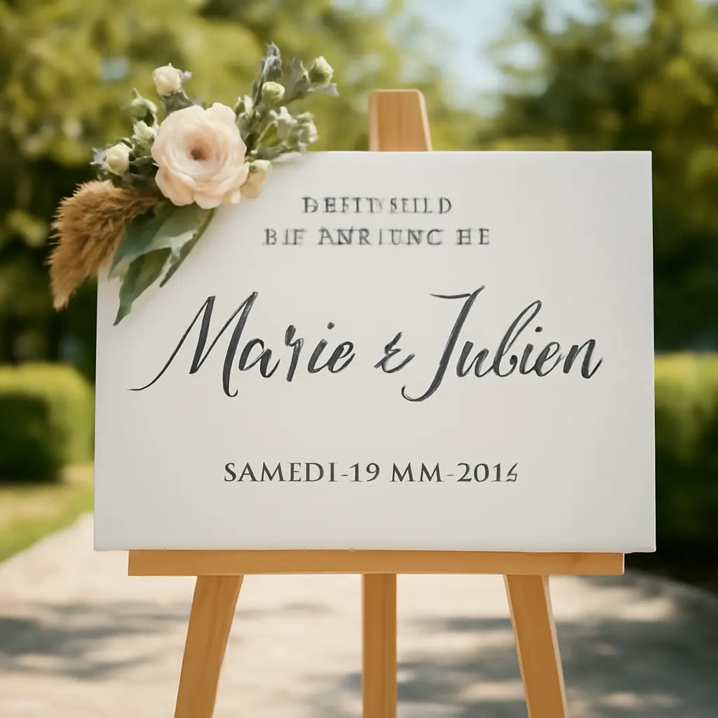 Guide d'achat des panneaux mariage : choisissez le bon style