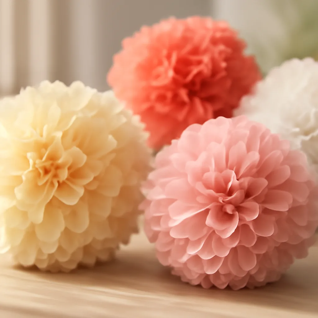 Comparatif des pompons en papier : les meilleures options